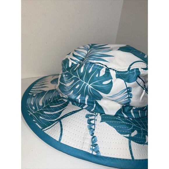 Shoe Shock Headwear Tropical Hawaiian Print Sun Hat Breathable Packable - Picture 3 of 6